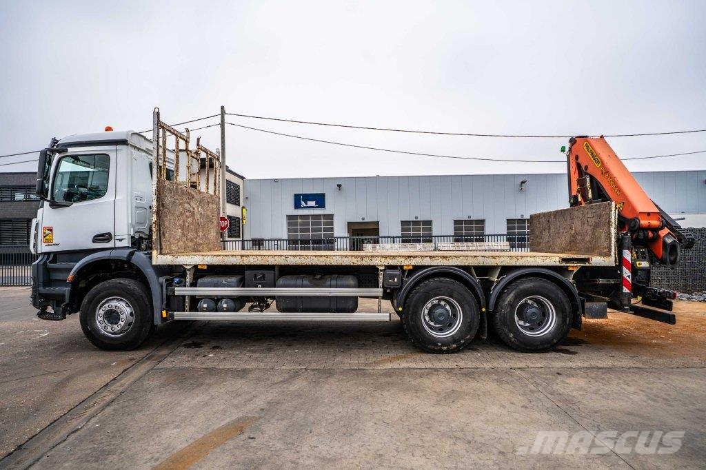 Mercedes-Benz AROCS 2648 + PALFINGER 23 T/M + 5 EXT Tovornjaki s kesonom/platojem