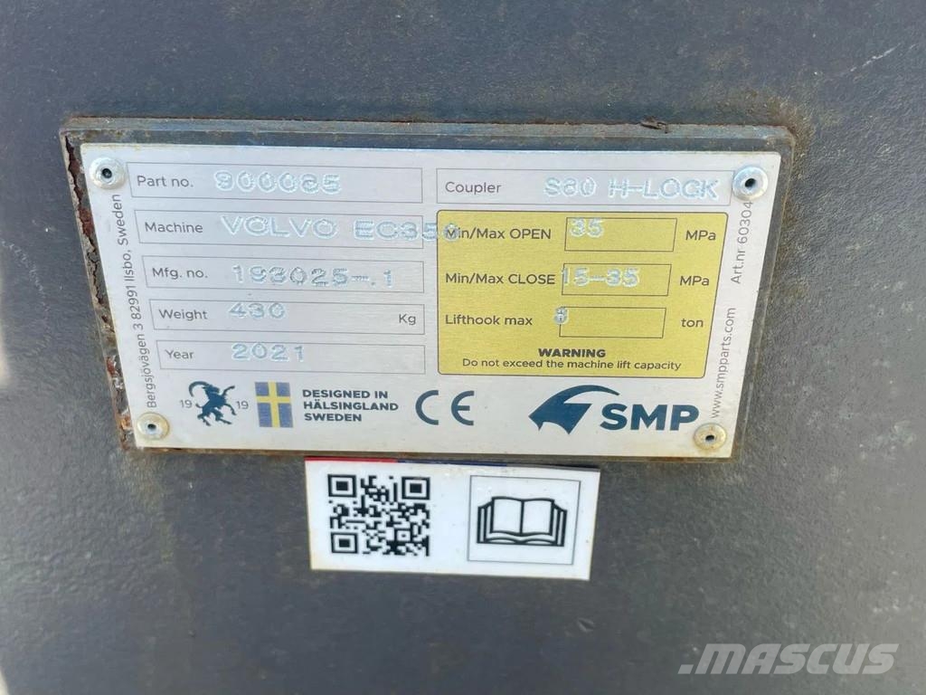 SMP S80 H-LOCK | QUICK COUPLER | SCHNELLWECHSLER | NEW Shears