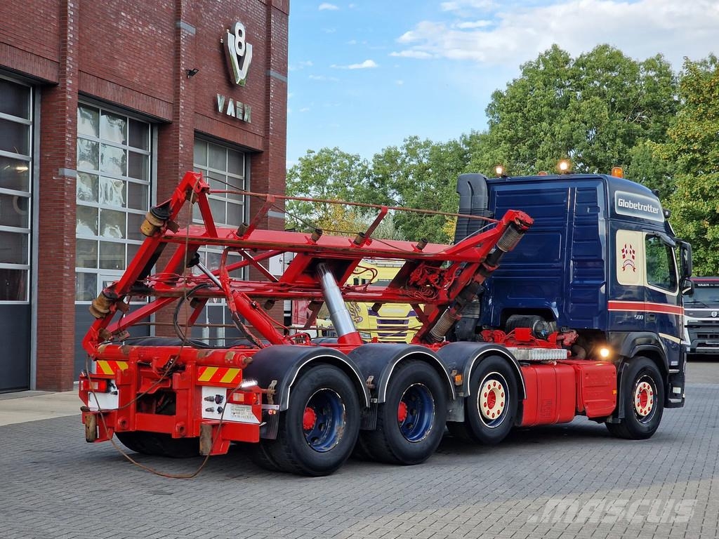 Volvo FM 13.500 Globetrotter 8x4*4 - Cable system / 3 si Camiones elevadores de gancho