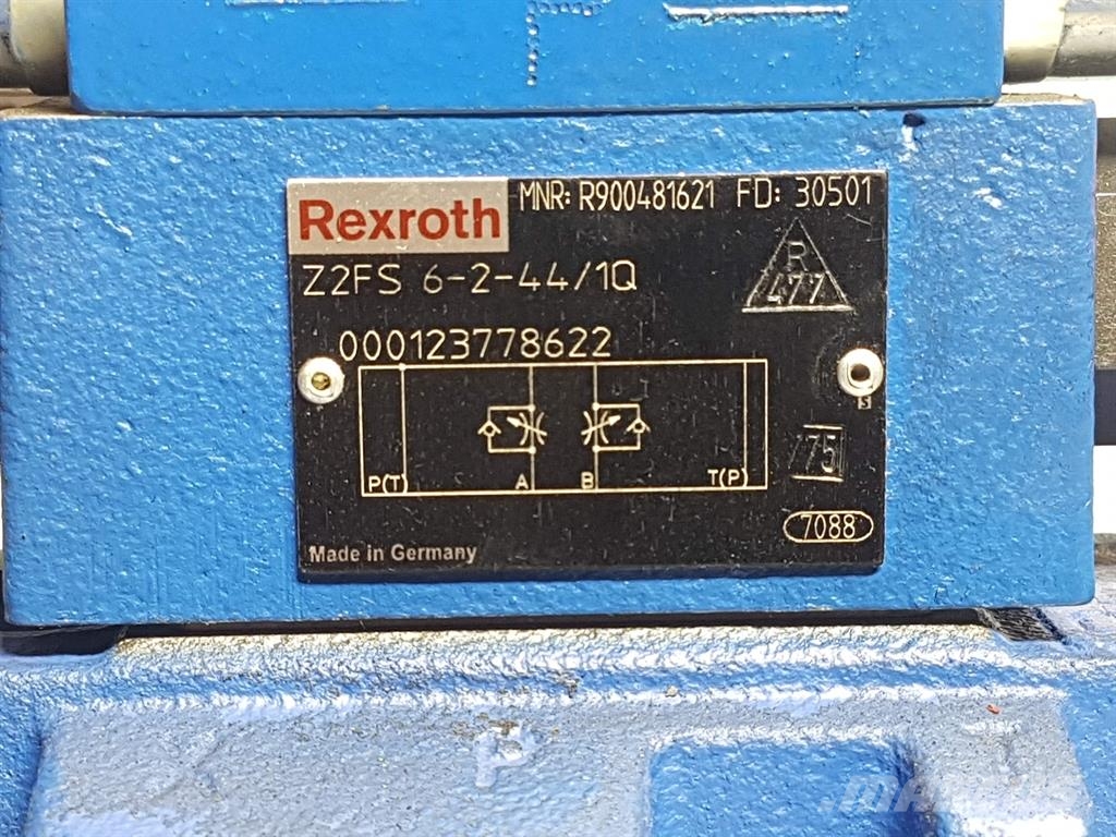 Rexroth 4WEH16G72/6EG24N9ETS2K4/B10P4,5-NG16 4/3 Valve 24V Hydraulics