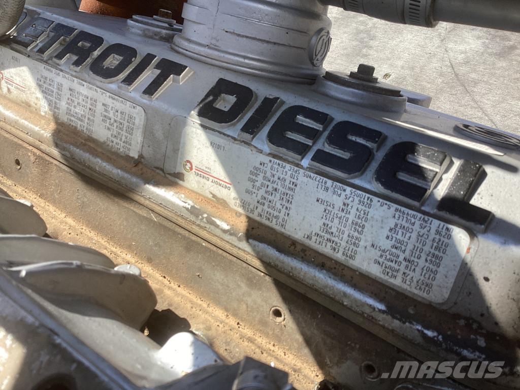 Detroit Diesel 12V92TA GENERTOR 540KVA USED Dieselgeneratorer