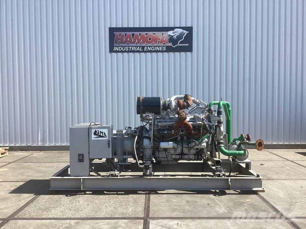 Detroit Diesel 12V92TA GENERTOR 540KVA USED Dieselgeneratorer