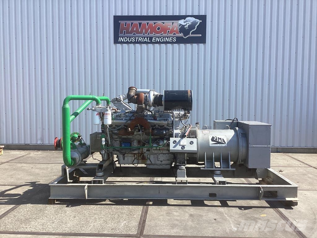 Detroit Diesel 12V92TA GENERTOR 540KVA USED Dieselgeneratorer