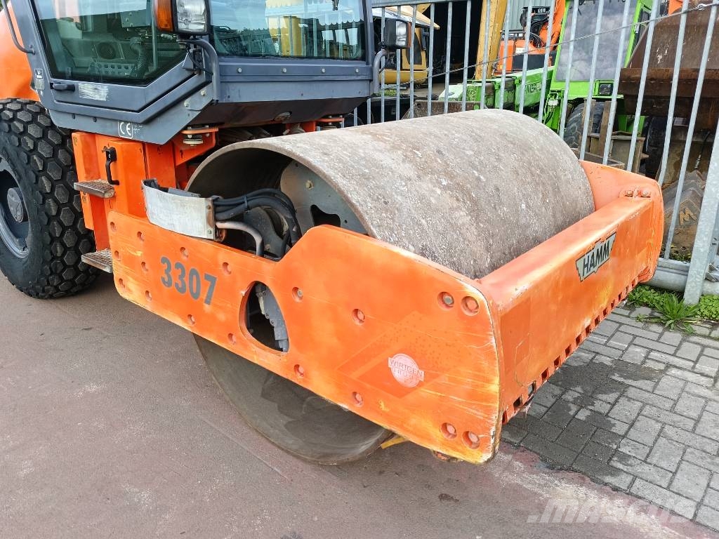 Hamm 3307  wasl roller vibr drum compactor 7500 kg Single drum rollers