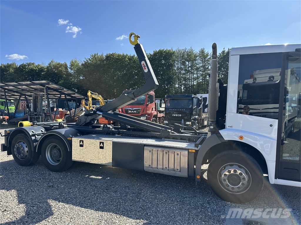 Mercedes-Benz Econic 2630 6x2/4 - Hyva Kroghejs / Hook Φορτηγά ανατροπή με γάντζο