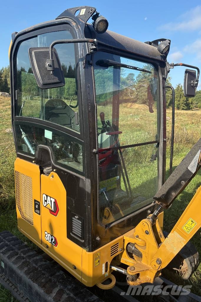 CAT 302 CR, Med Nytt skoppaket, Nya Gummilarver 小型挖掘机