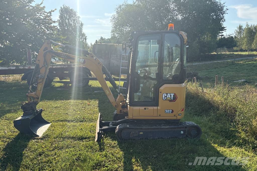 CAT 302 CR, Med Nytt skoppaket, Nya Gummilarver 小型挖掘机