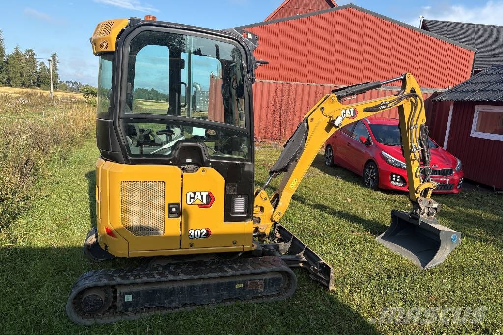 CAT 302 CR, Med Nytt skoppaket, Nya Gummilarver 小型挖掘机