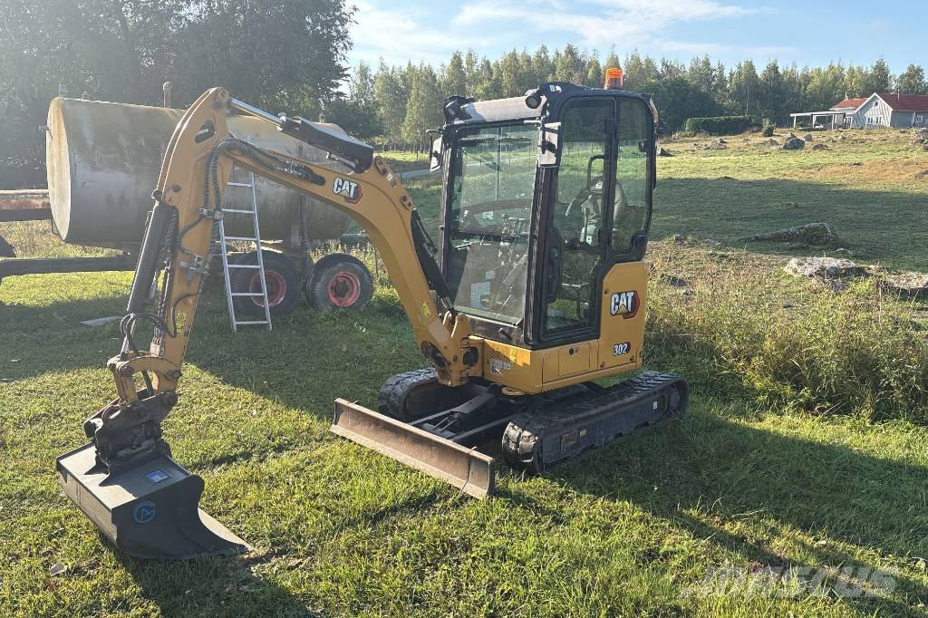 CAT 302 CR, Med Nytt skoppaket, Nya Gummilarver 小型挖掘机