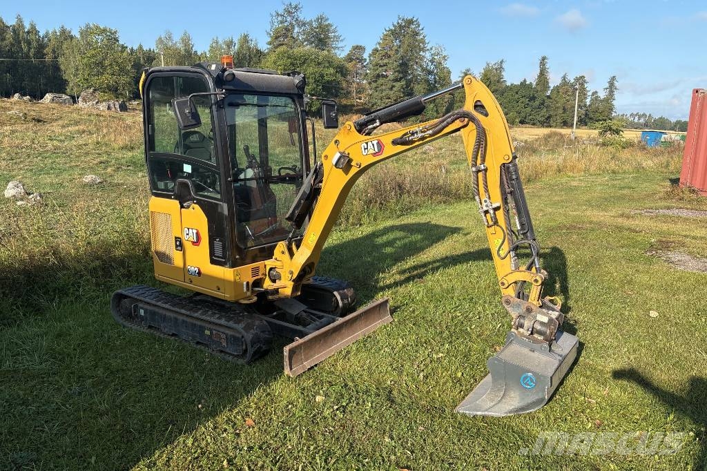 CAT 302 CR, Med Nytt skoppaket, Nya Gummilarver 小型挖掘机