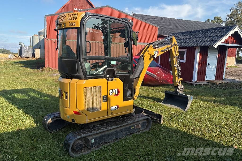 CAT 302 CR, Med Nytt skoppaket, Nya Gummilarver 小型挖掘机