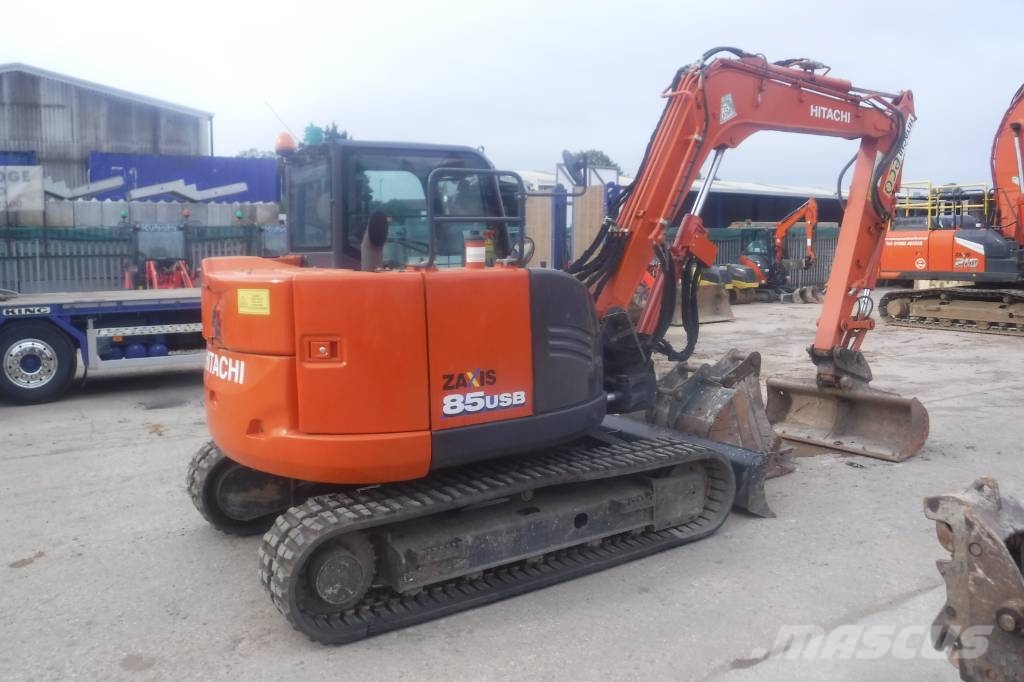 Hitachi ZX 85 US B-6 Midigrävmaskiner 7t - 12t