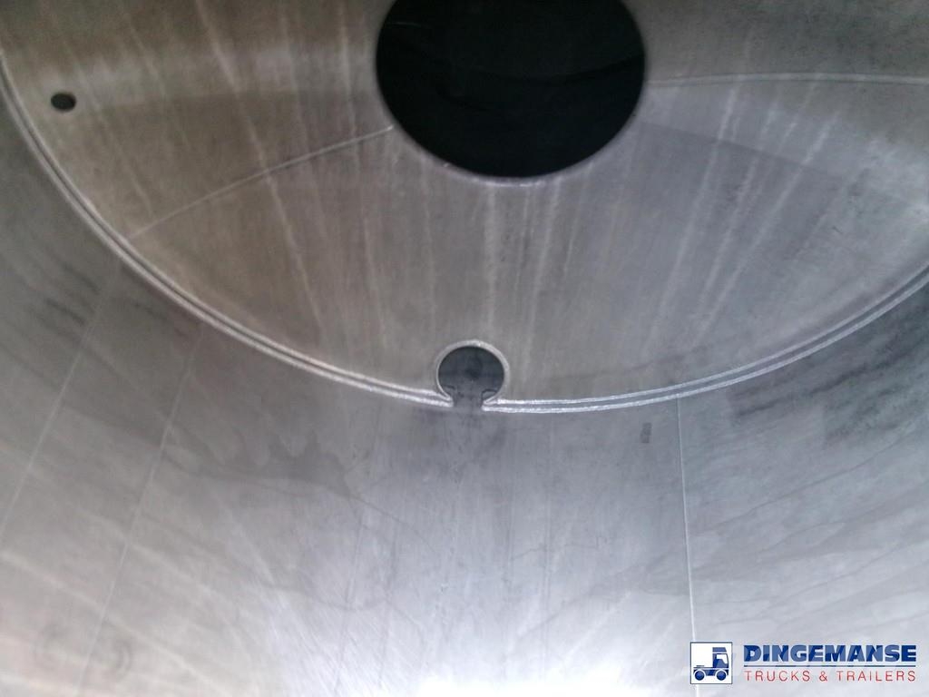 Magyar Chemical tank inox L4BH 34 m3 / 1 comp Полуприцепы-Цистерны