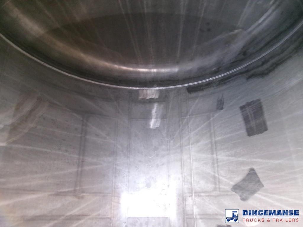 Magyar Chemical tank inox L4BH 34 m3 / 1 comp Полуприцепы-Цистерны