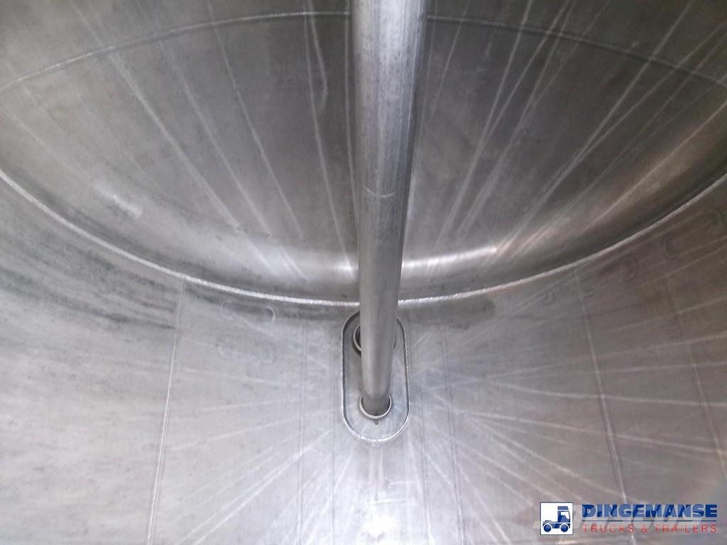 Magyar Chemical tank inox L4BH 34 m3 / 1 comp Полуприцепы-Цистерны