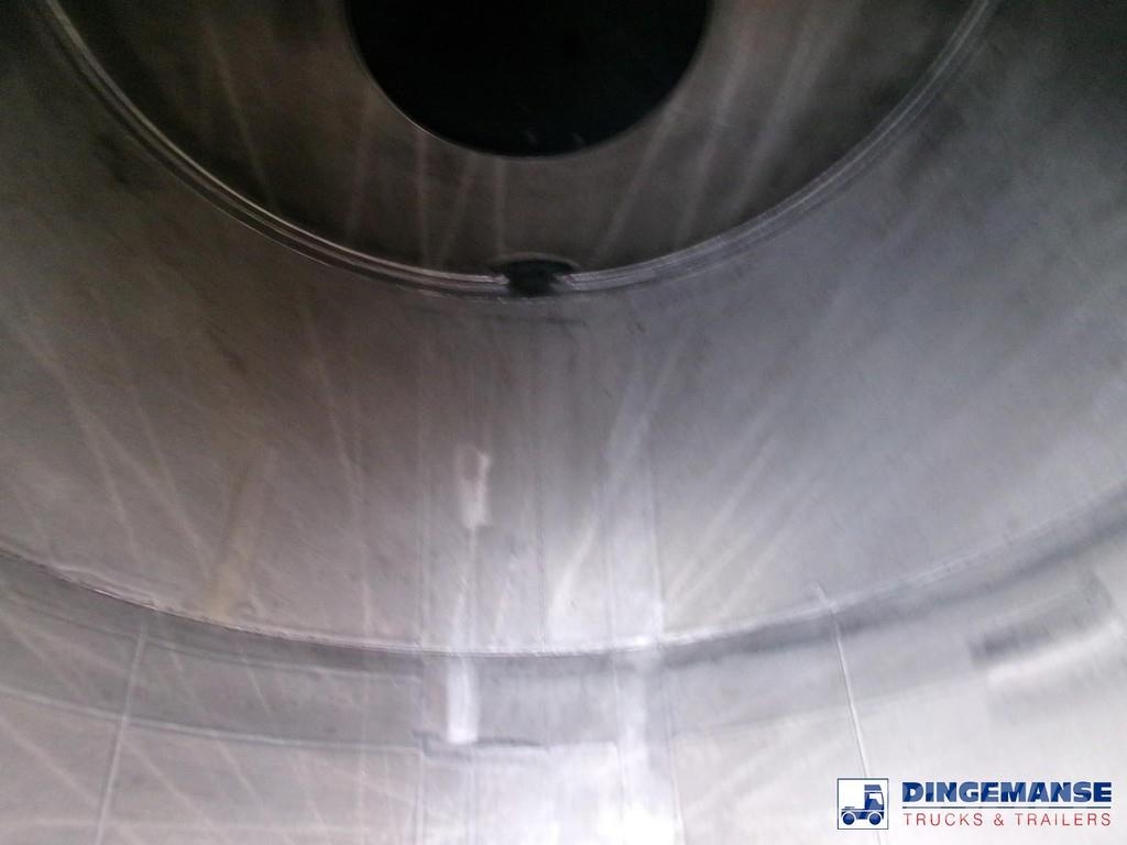 Magyar Chemical tank inox L4BH 34 m3 / 1 comp Полуприцепы-Цистерны