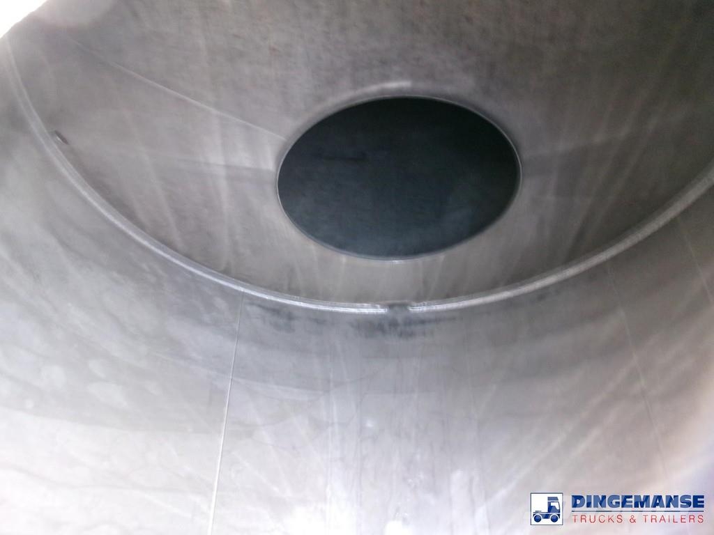 Magyar Chemical tank inox L4BH 34 m3 / 1 comp Полуприцепы-Цистерны