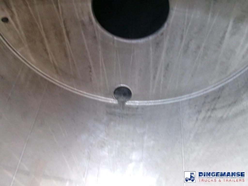 Magyar Chemical tank inox L4BH 34 m3 / 1 comp Полуприцепы-Цистерны