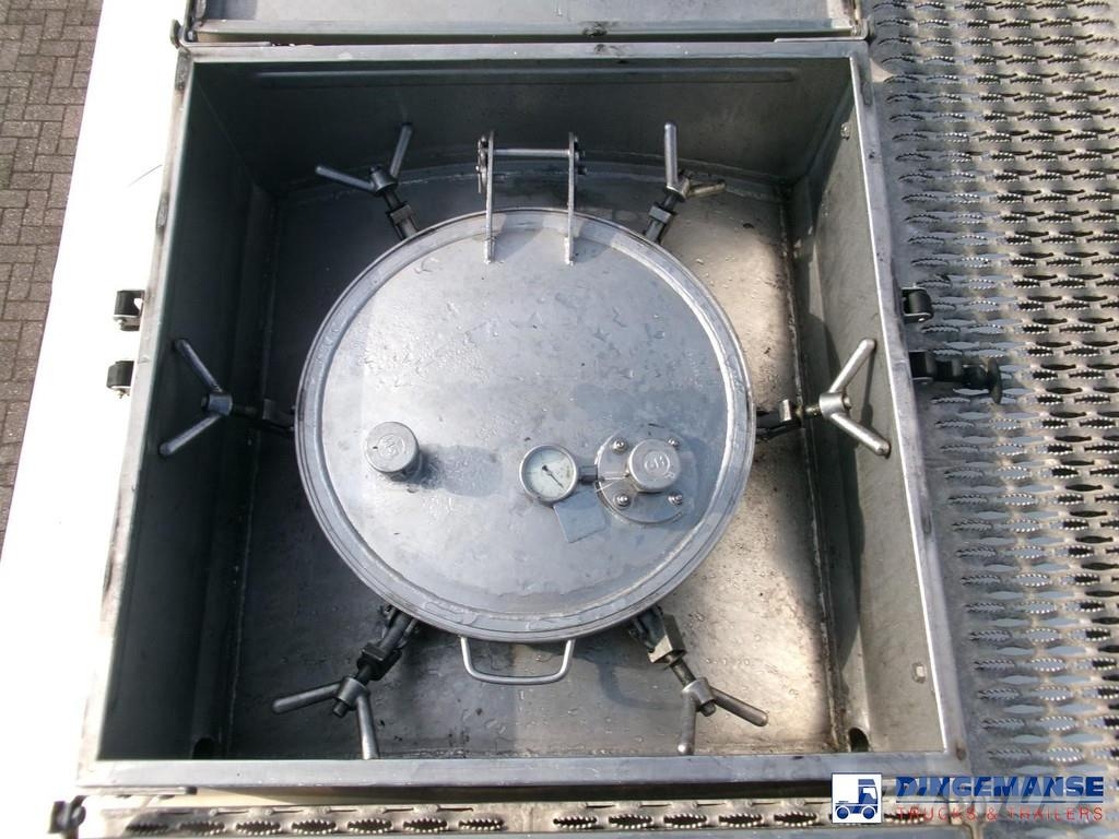 Magyar Chemical tank inox L4BH 34 m3 / 1 comp Полуприцепы-Цистерны
