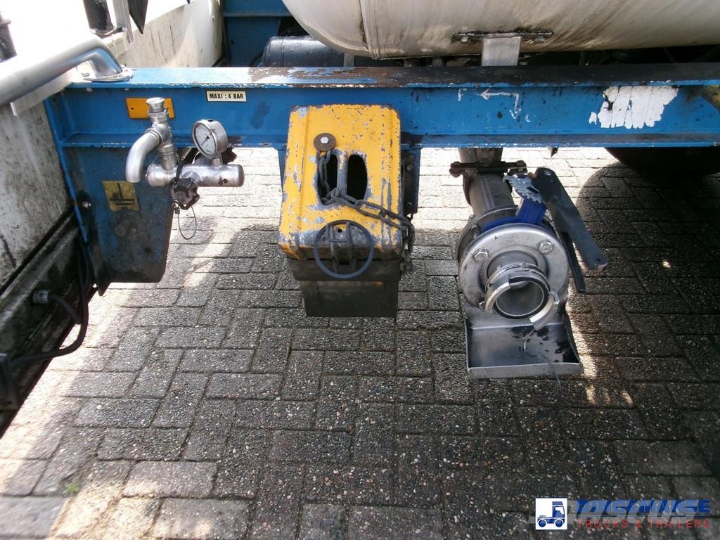 Magyar Chemical tank inox L4BH 34 m3 / 1 comp Полуприцепы-Цистерны