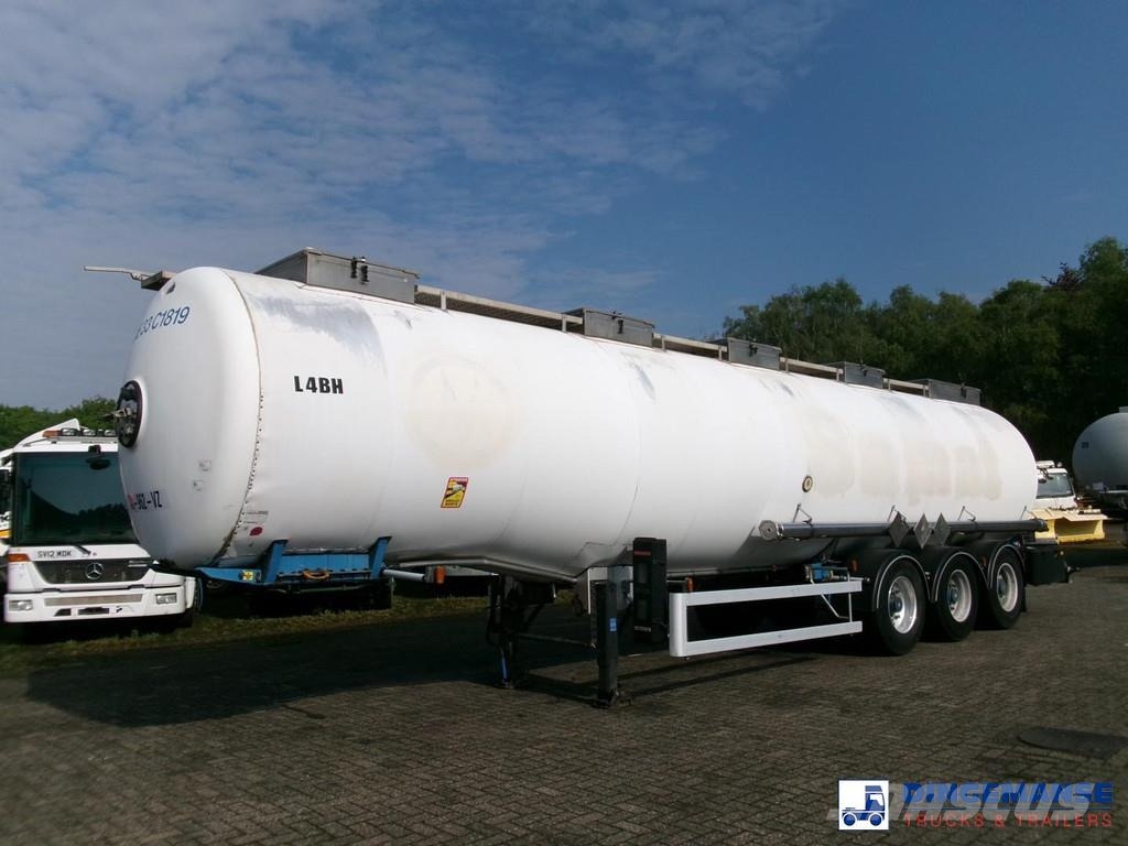 Magyar Chemical tank inox L4BH 34 m3 / 1 comp Полуприцепы-Цистерны