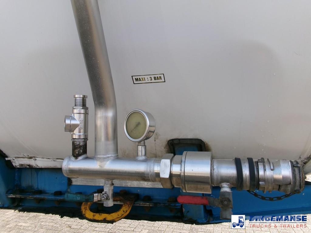 Magyar Chemical tank inox L4BH 34 m3 / 1 comp Полуприцепы-Цистерны