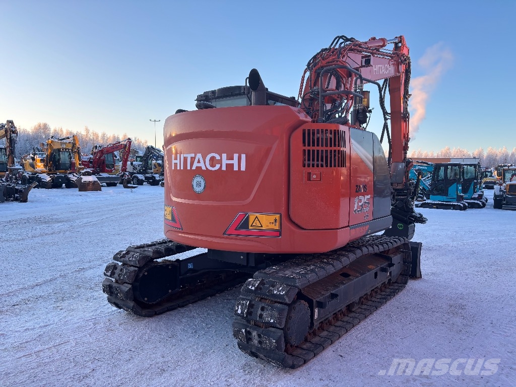 Hitachi ZX 135 US-7 /Demokone, Huippu varusteet, Stage V حفارات زحافة