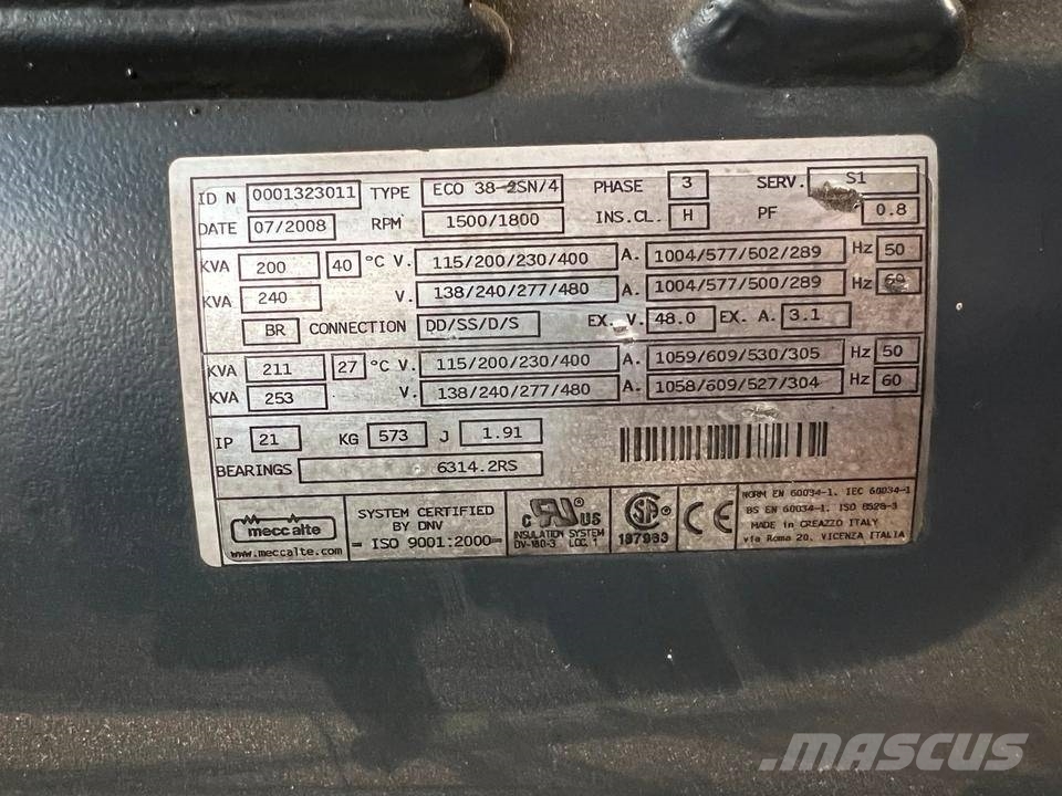Mecc alte 85-300 KVA Muud generaatorid