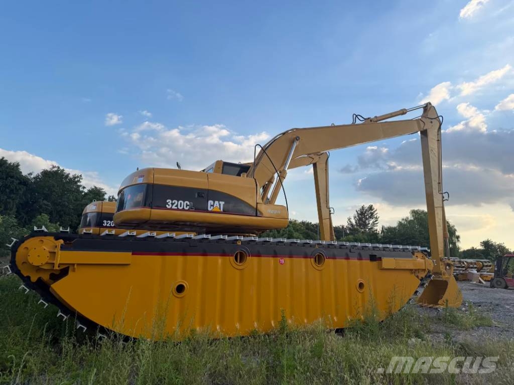 CAT 20 tons amphibious excavator 수륙양용 굴삭기