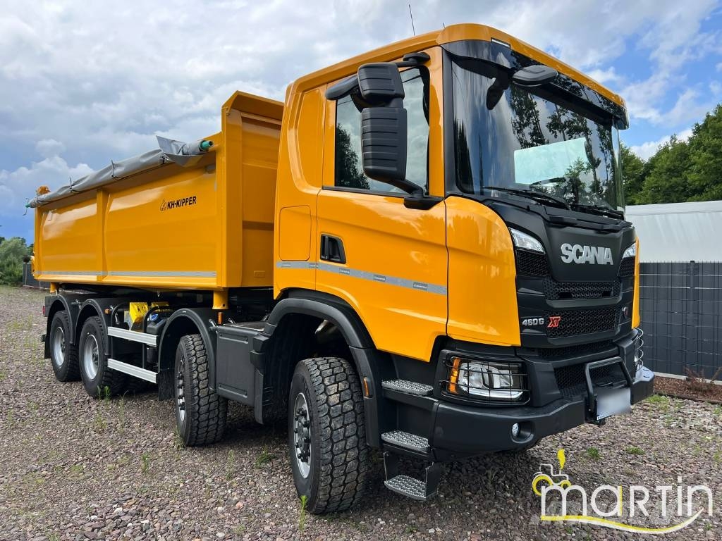 Scania G460 B8x6 HZ 덤프 트럭