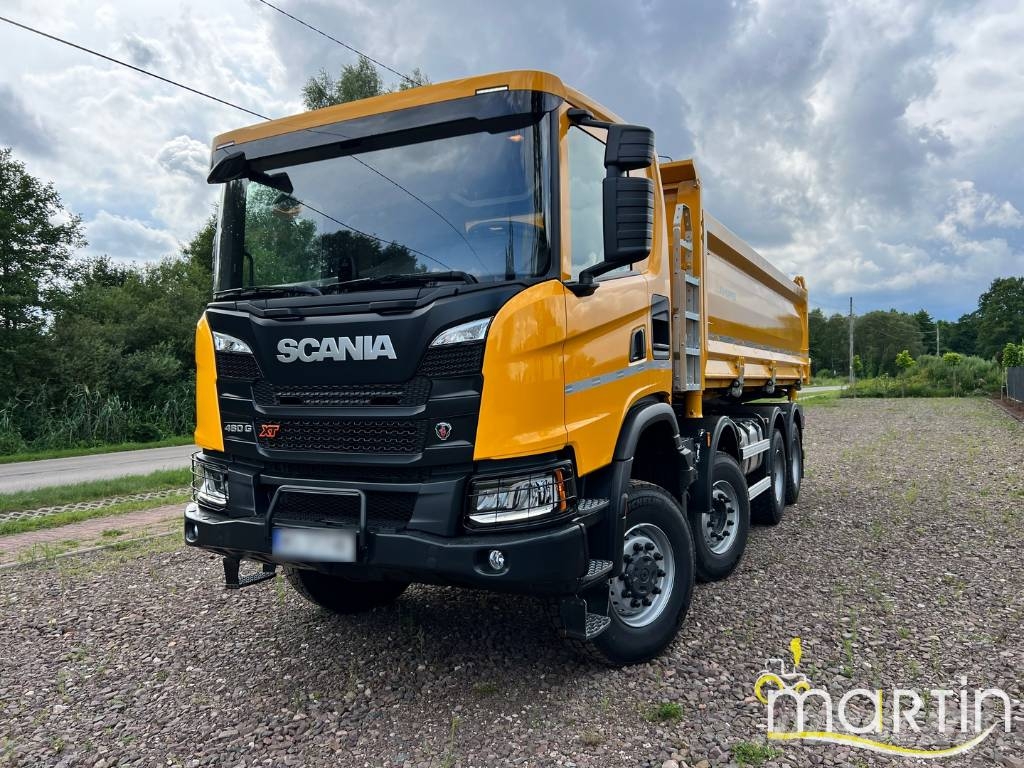 Scania G460 B8x6 HZ 덤프 트럭