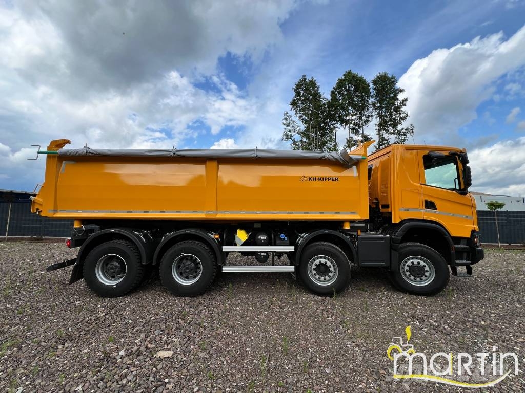 Scania G460 B8x6 HZ 덤프 트럭