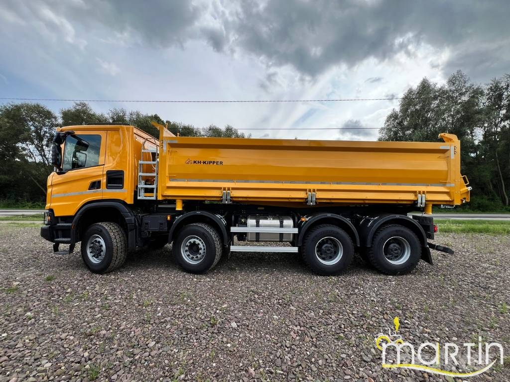 Scania G460 B8x6 HZ 덤프 트럭