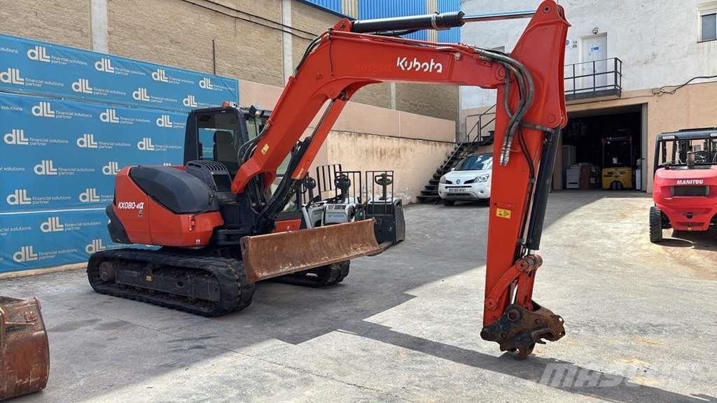 Kubota KX080-4 Specialgrävmaskiner