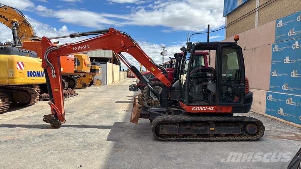 Kubota KX080-4 Specialgrävmaskiner