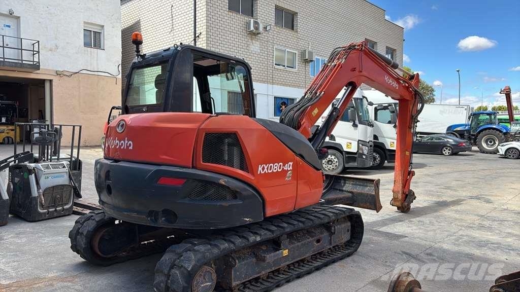 Kubota KX080-4 Specialgrävmaskiner