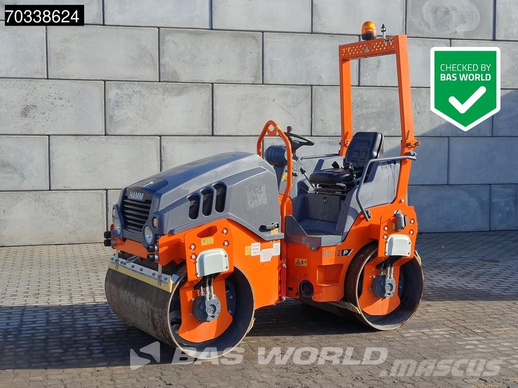 Hamm HD12 VV EPA / CE مداحل ثنائية الاسطوانة