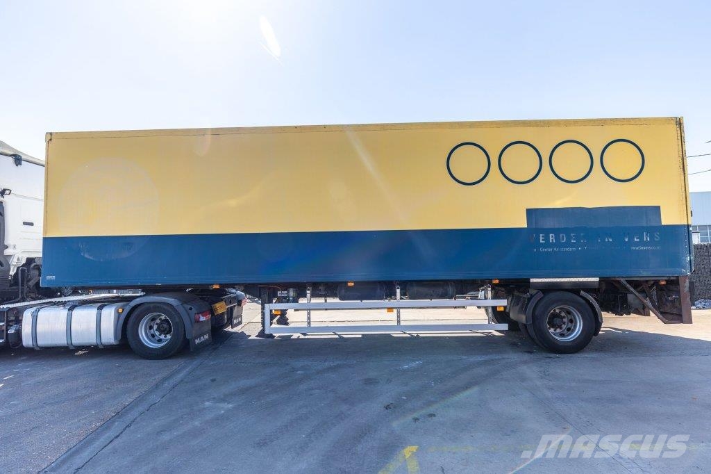 Tracon UDEN CITYTRAILER + DHOLLANDIA Gesloten opleggers