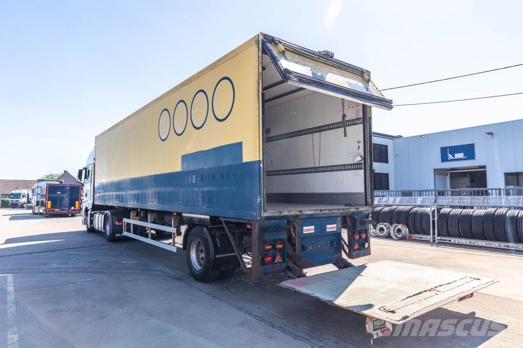 Tracon UDEN CITYTRAILER + DHOLLANDIA Gesloten opleggers