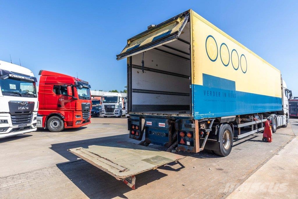 Tracon UDEN CITYTRAILER + DHOLLANDIA Gesloten opleggers