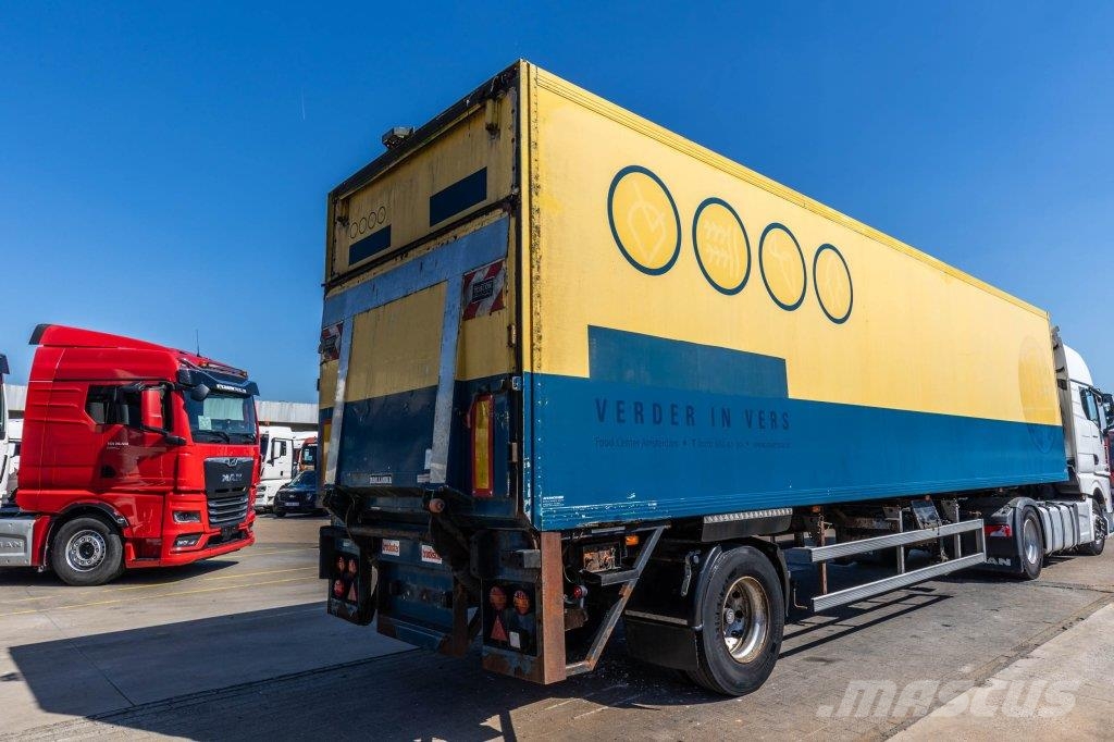 Tracon UDEN CITYTRAILER + DHOLLANDIA Gesloten opleggers