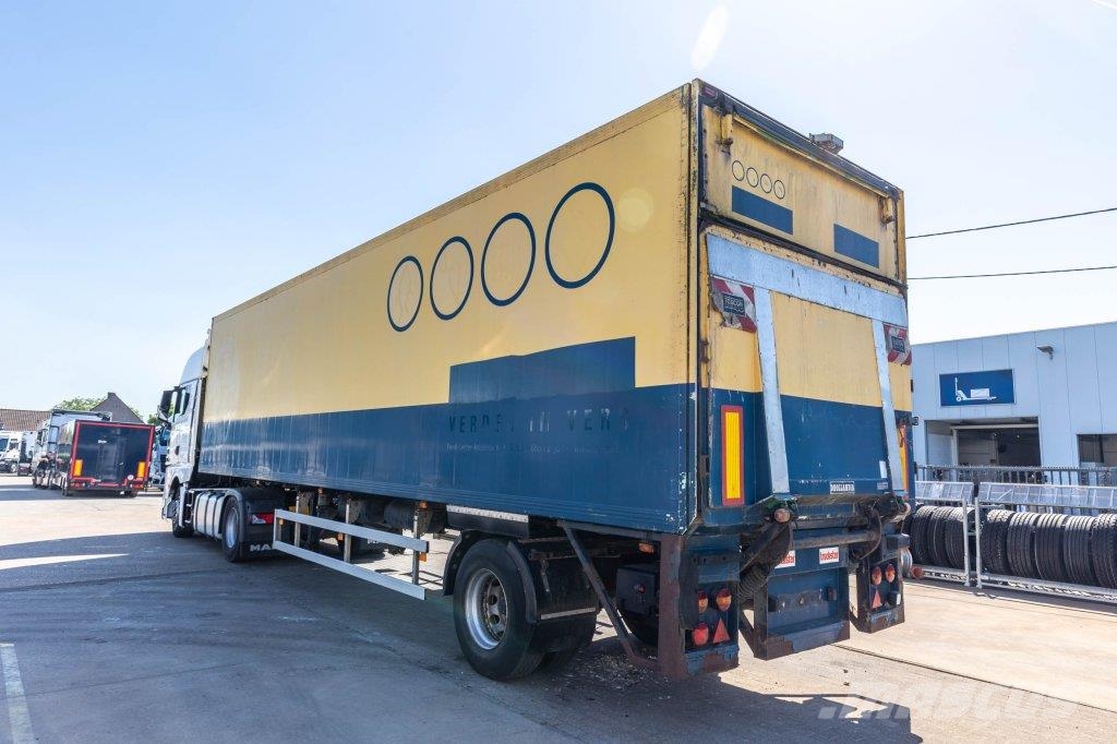 Tracon UDEN CITYTRAILER + DHOLLANDIA Gesloten opleggers