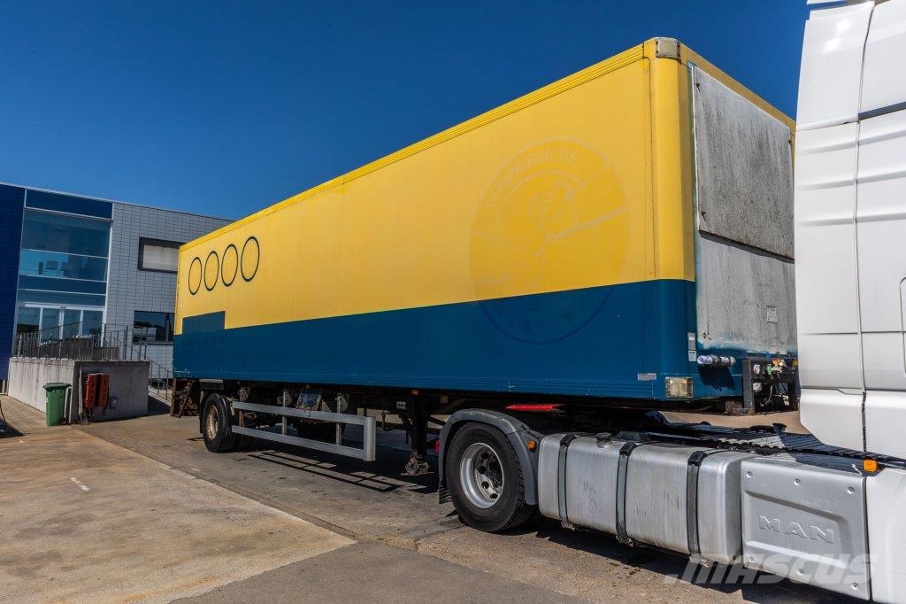 Tracon UDEN CITYTRAILER + DHOLLANDIA Gesloten opleggers
