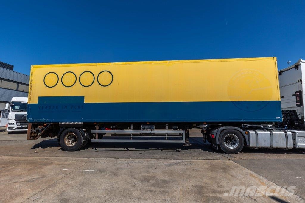 Tracon UDEN CITYTRAILER + DHOLLANDIA Gesloten opleggers