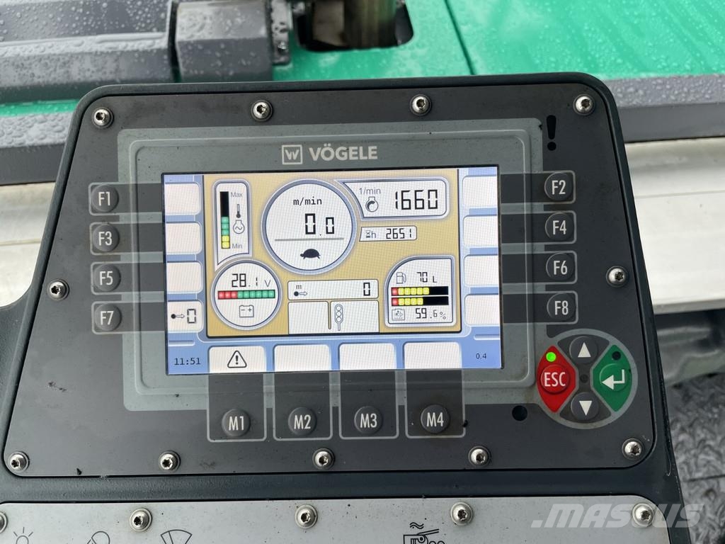 Vögele SUPER 1300-3I Επίστρωση ασφάλτου