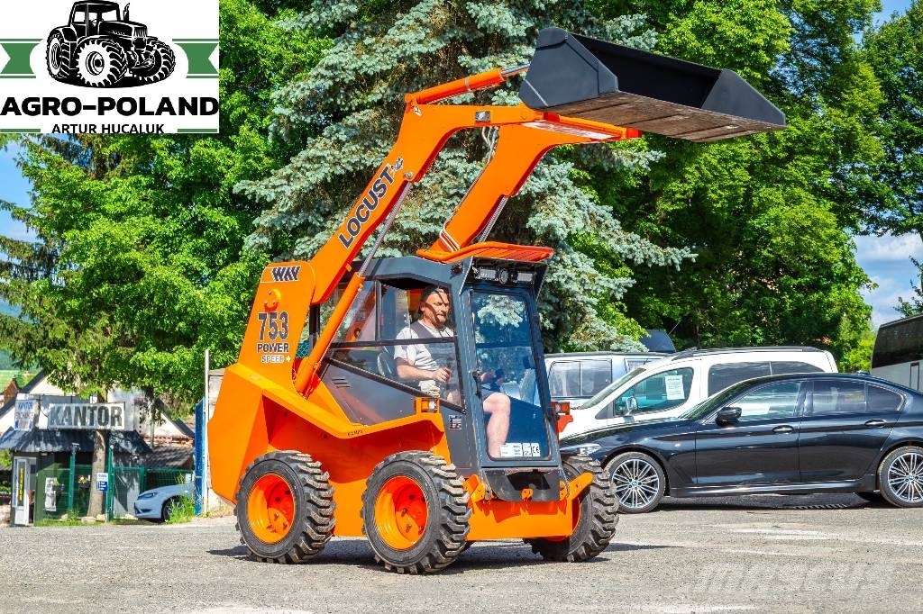 Locust 753 POWER SPEED PLUS - 2023 ROK - 19 KM/H لوادر انزلاقية التوجيه