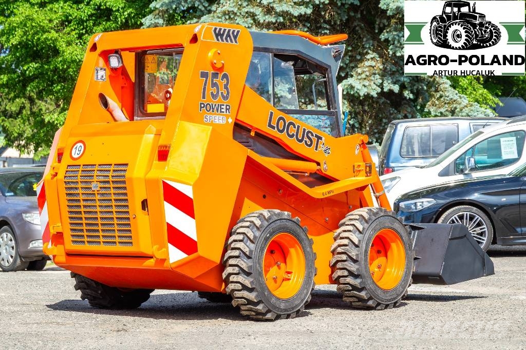 Locust 753 POWER SPEED PLUS - 2023 ROK - 19 KM/H لوادر انزلاقية التوجيه