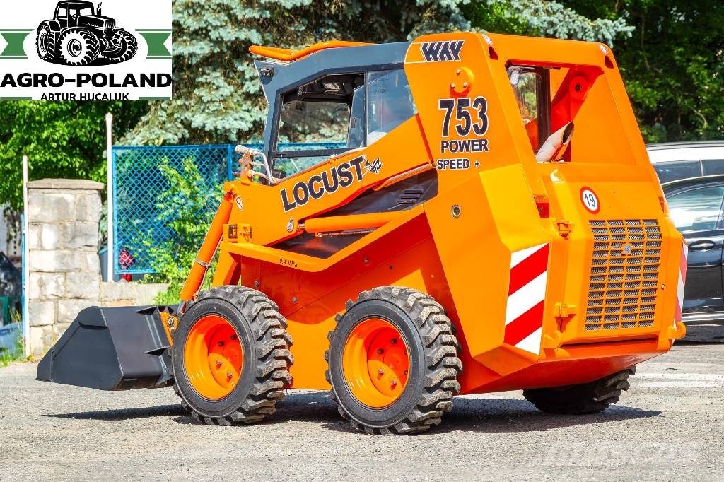 Locust 753 POWER SPEED PLUS - 2023 ROK - 19 KM/H لوادر انزلاقية التوجيه