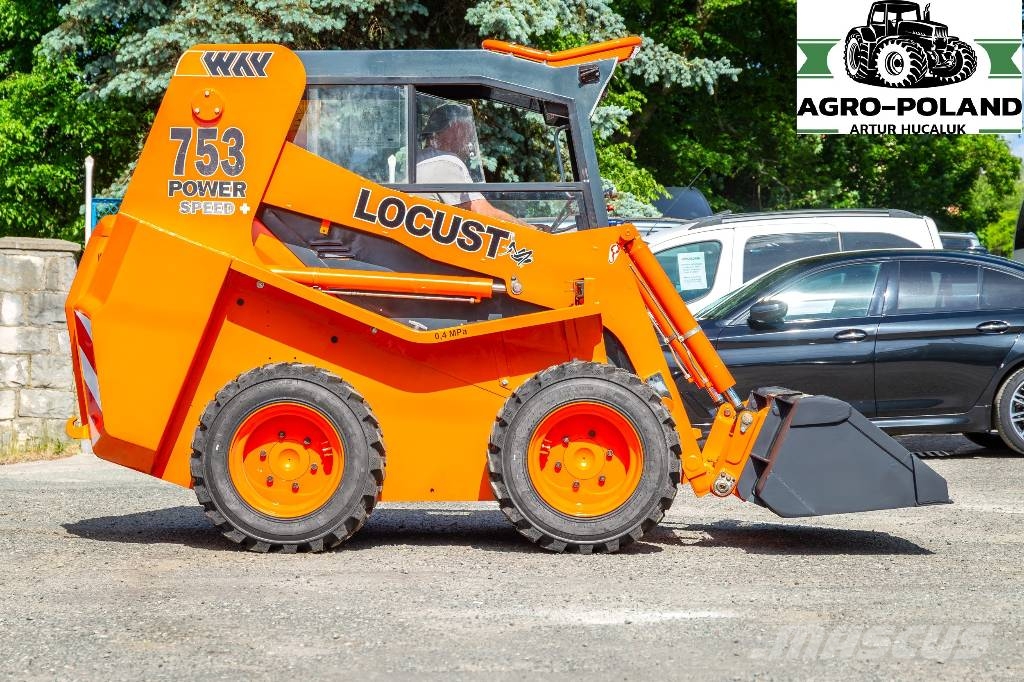 Locust 753 POWER SPEED PLUS - 2023 ROK - 19 KM/H لوادر انزلاقية التوجيه