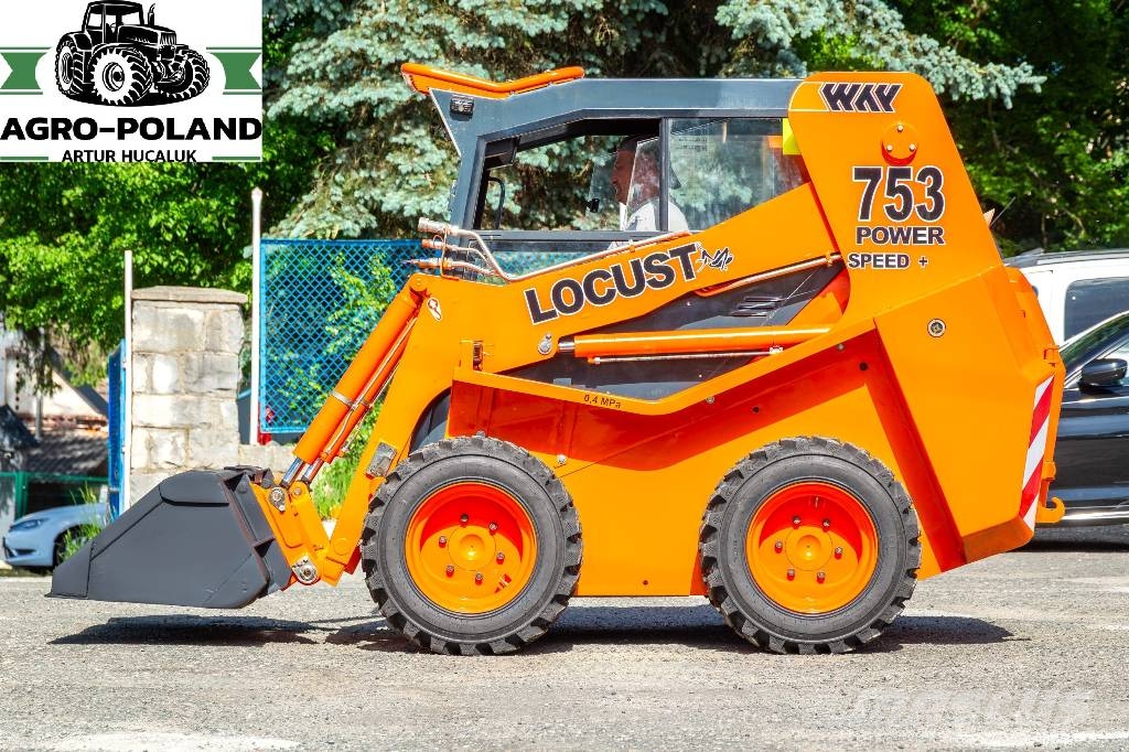 Locust 753 POWER SPEED PLUS - 2023 ROK - 19 KM/H لوادر انزلاقية التوجيه